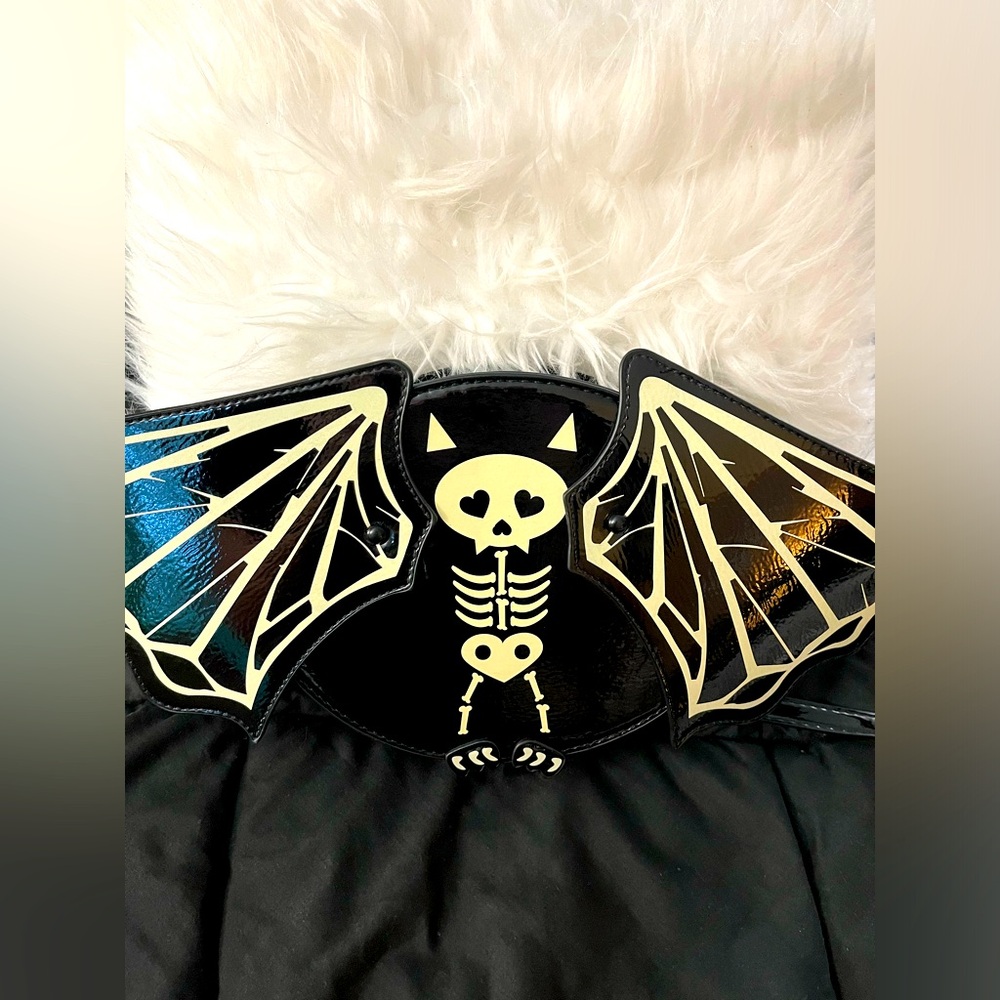Betsey Johnson Bat cross body bag